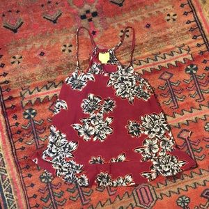 Maeve Silk Floral Tank